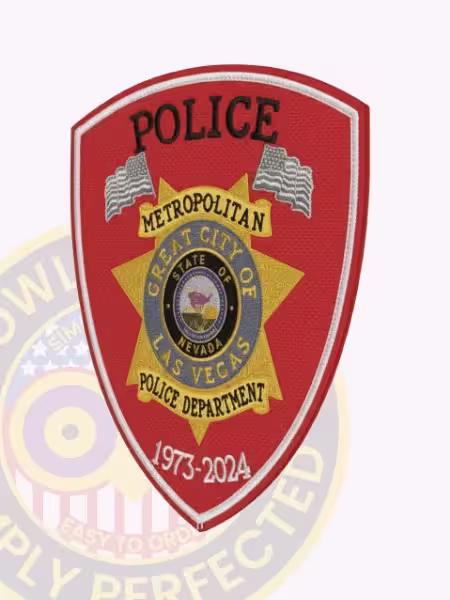 T2-A2C Embroidered Patch Side Facing View 3-4