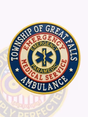 Great Falls Emergency Medical Service pvc rubber patch