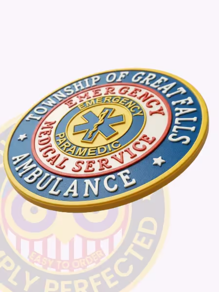Great Falls emergency medical service pvc rubber patch