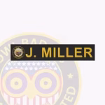 Name Tape 1 Text Line-Logo Patch view 2