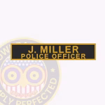 Name Tape 2 Text Line Patch view 1