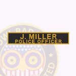Name Tape 2 Text Line Patch view 2