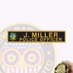Name Tape 2 Text Line-Logo Patch view 5