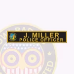 Name Tape 2 Text Line-Logo Patch view 4