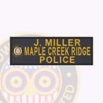 Name Tape 3 Text line-Logo Patch view 2