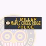 Name Tape 3 Text line-Logo Patch view 4