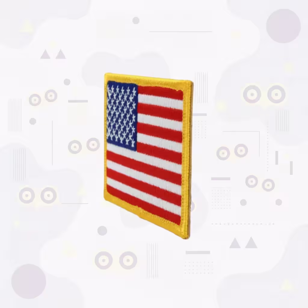 American Flag Patches