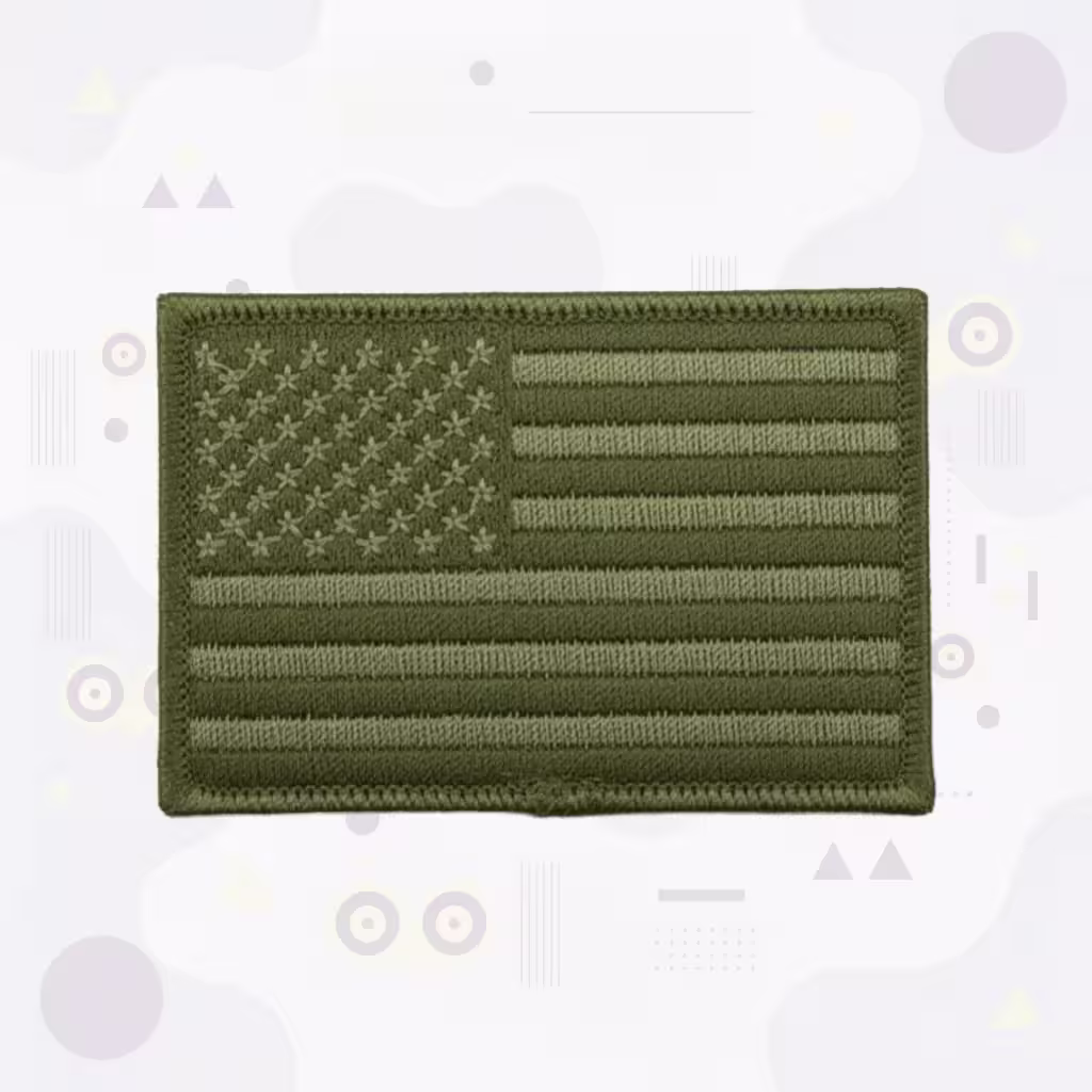 American Flag Patches