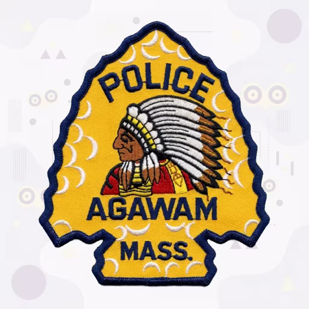Agawam police patch front