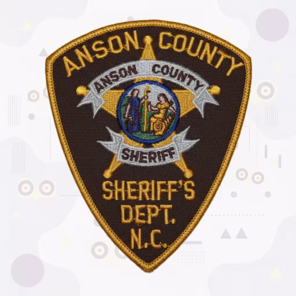 Anson County Sheriff's Dept. NC Patch with Six-Point Star and County Seal