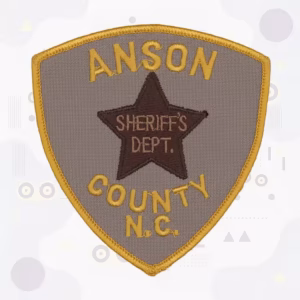 Anson County Sheriff Grey Star Patch