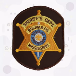 Bolivar County Mississippi Sheriff Patch