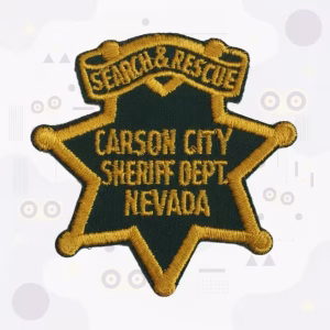Carson City Sheriff Search and Rescue Patch