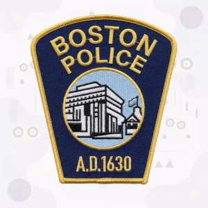 Boston Police Department Patch