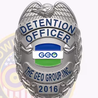 GEO Group Detention Center Badges