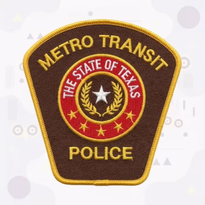 Houston Metro Police Patch