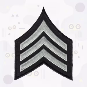 LAPD Sergeant I Rank Insignia Patch
