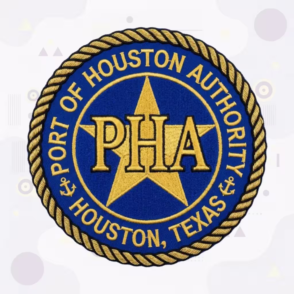 Port of Houston Authority Patch with the PHA Star Seal