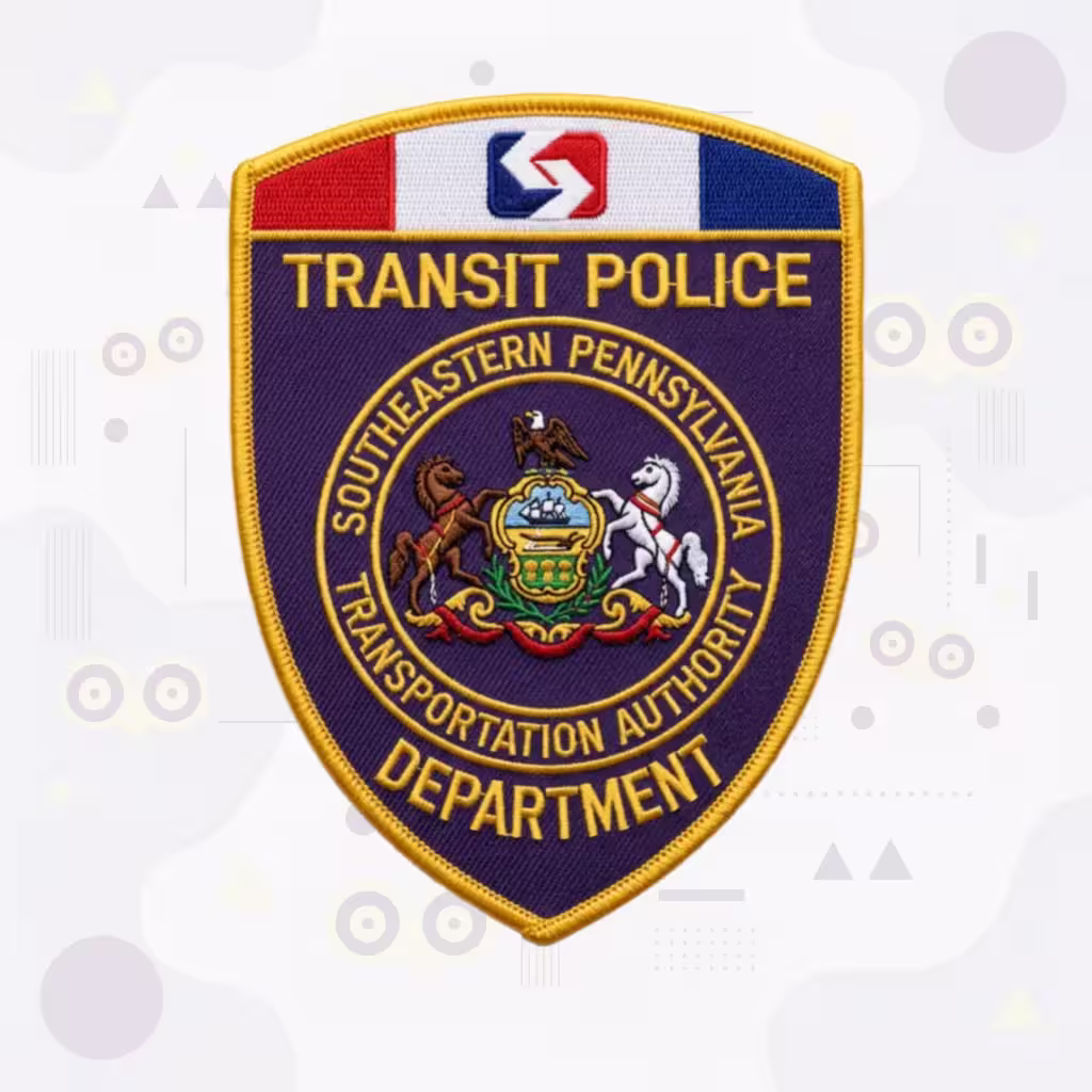 SEPTA Transit Police Patch with the Pennsylvania Coat of Arms