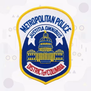 Washington DC Metropolitan Police Department Patch