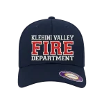 Custom embroidered department cap with raised lettering