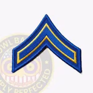 DC Metropolitan Police Patrol Officer First Class Chevron Patch