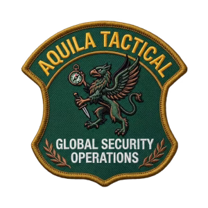 Arched Tactical Patch for security companies