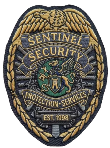 Eagle-Top Badge Patch for security companies