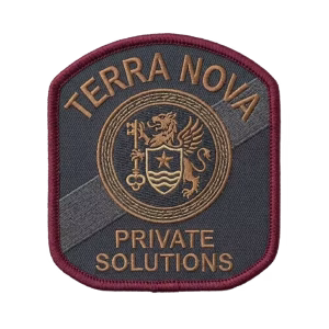 Shield Shoulder Patch for security companies